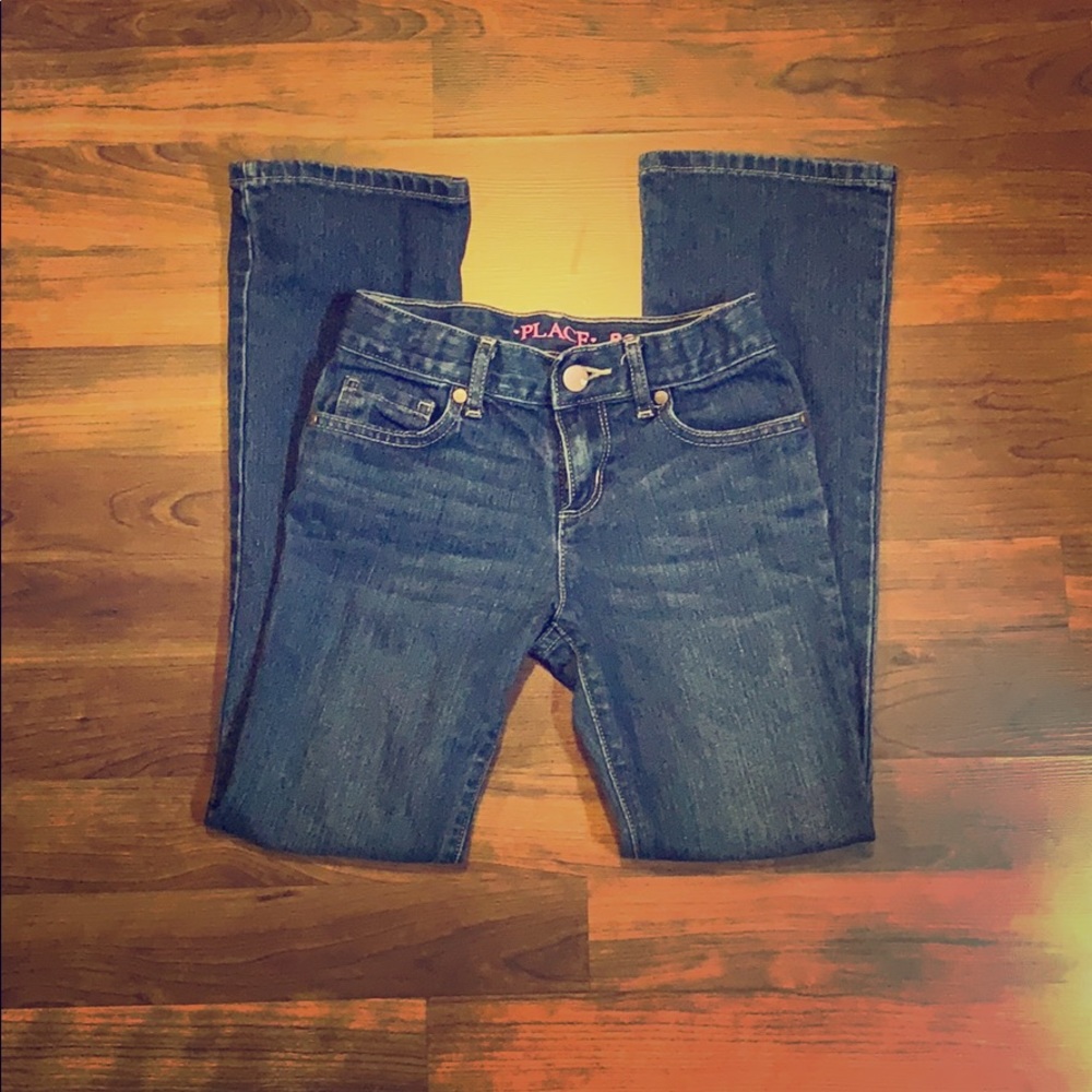Girls 10 slim bootcut jeans